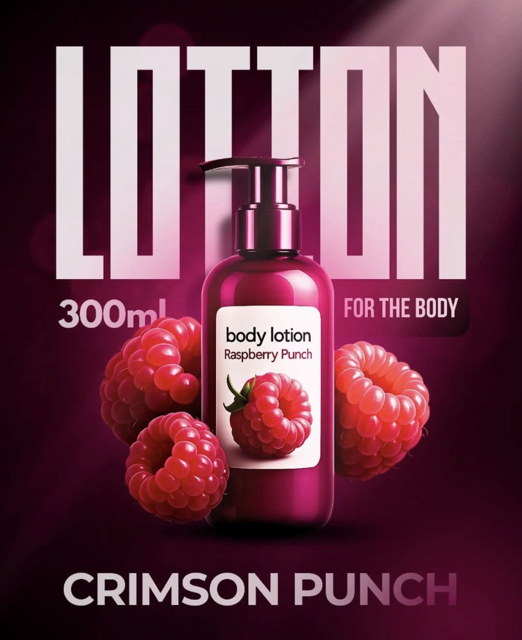 Lotion Company Advertisement
